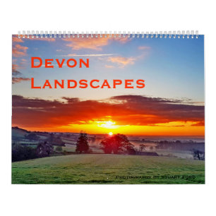 Devon Landscapes Original Photograph Calendar