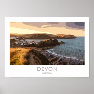 Devon Railway Poster