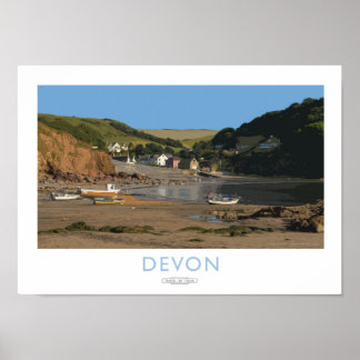Devon Railway Poster