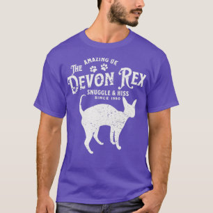 Devon Rex Cat Vintage T-Shirt