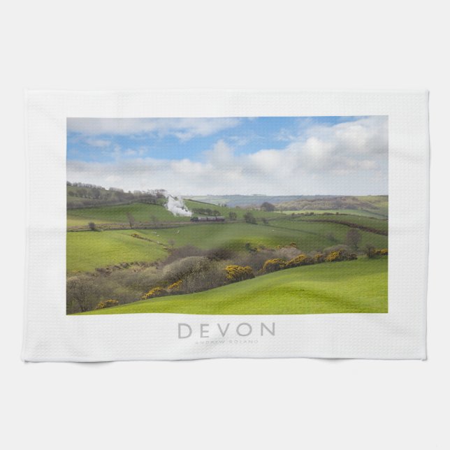 Devon Tea Towel (Horizontal)