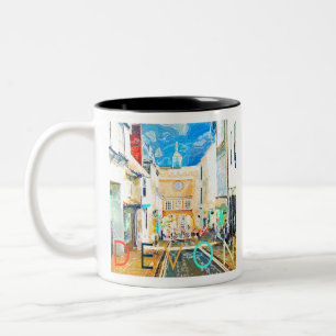 Devon Two-Tone Coffee Mug