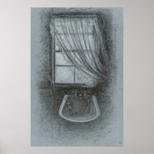 Devonport Bathroom - Archival Drawing Print