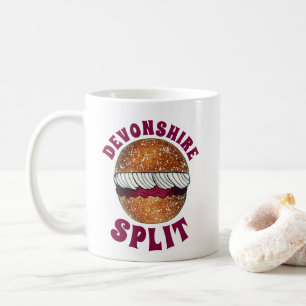 Devonshire Split British Pastry Pastries UK Baking Coffee Mug