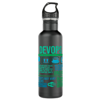 Devops Computer Programmer Web Software Developer  710 Ml Water Bottle