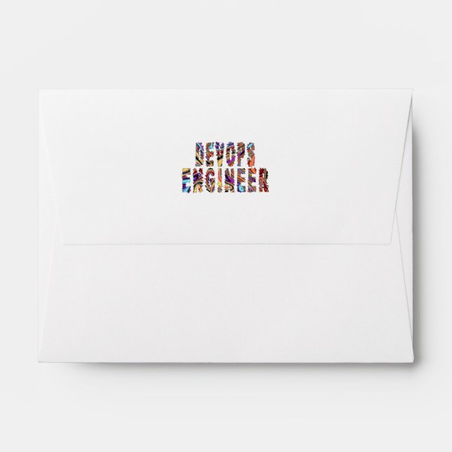 Devops engineer envelope (Back (Top Flap))