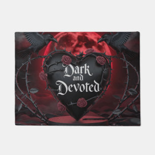 Devote saint Valentine Doormat