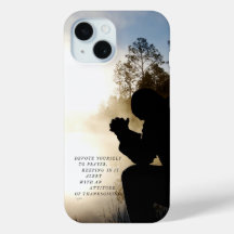 Devote Yourself to Prayer Phone Case