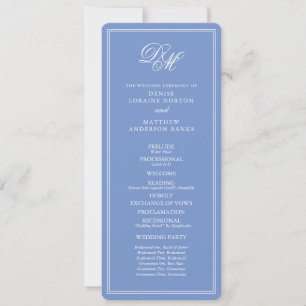 Devoted Wedding Set in Cornflower Blue Invitation
