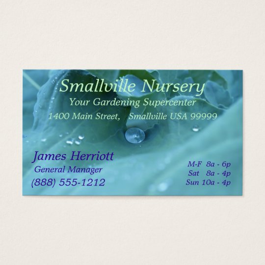 Dew Drop Business Card