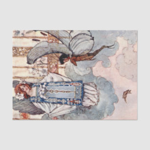 “Dew Drops” by A Duncan Carse Tissue Paper