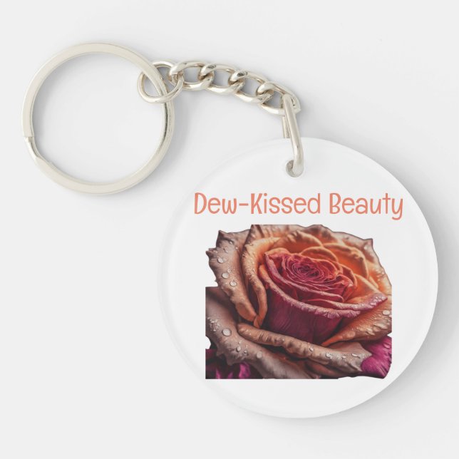 Dew-Kissed Beauty Key Ring (Front)