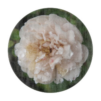 Dew on a Flower Cutting Board