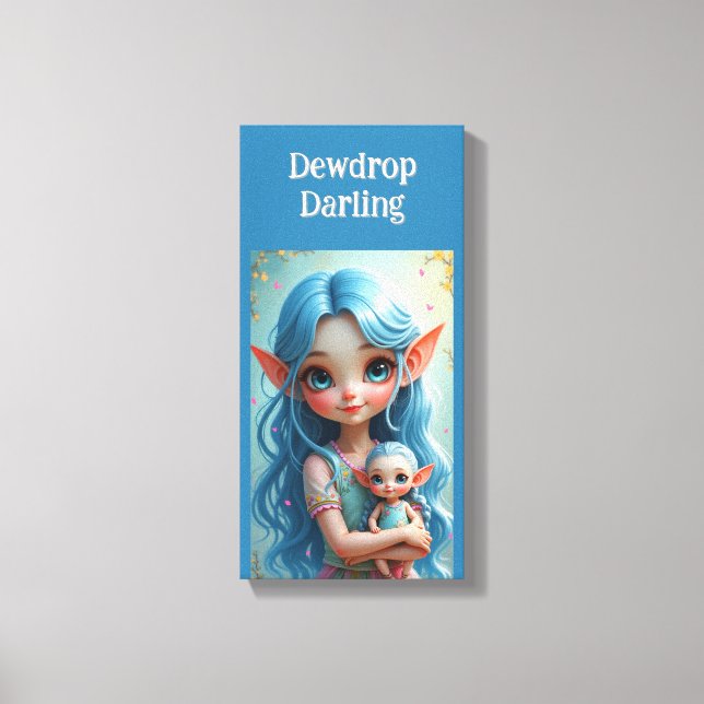 Dewdrop Canvas Print (Front)