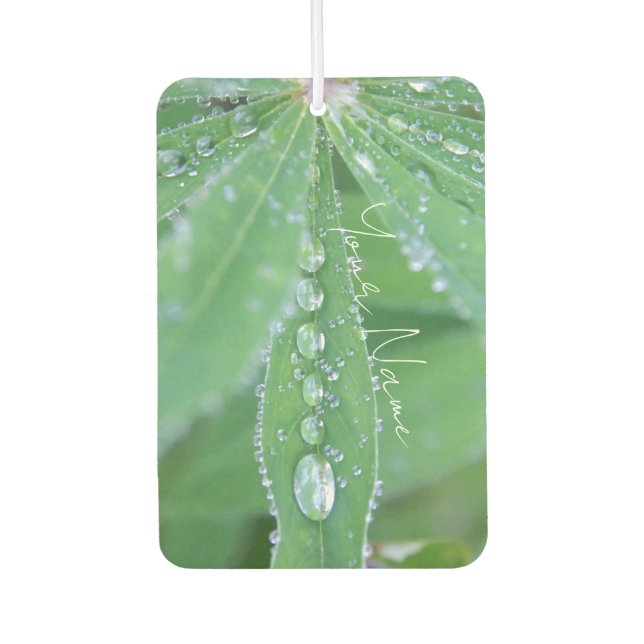 Dewdrop Car Air Freshener (Front)