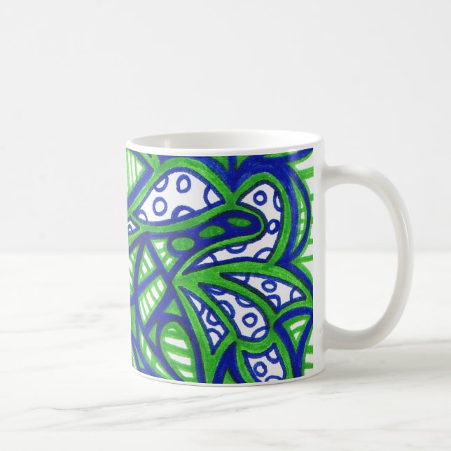 Dewdrops Coffee Mug (Right)