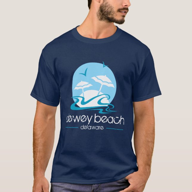 Dewey Beach, DE T-shirt (Front)