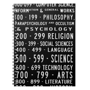 Dewey Decimal Notebook