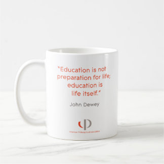 Dewey quote mug