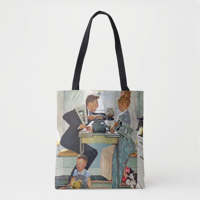 Dewey v. Truman Tote Bag (Front)