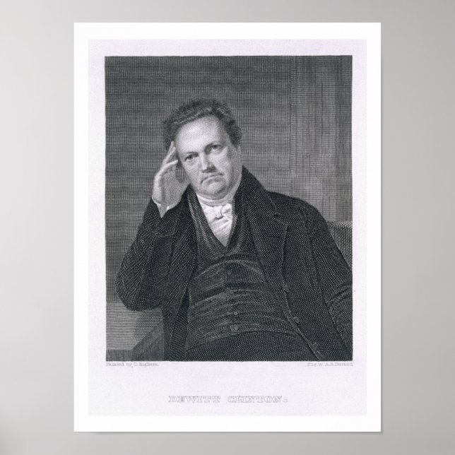 DeWitt Clinton, engraved by Asher Brown Durand (17 Poster (Front)