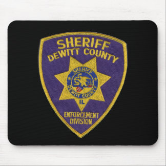 DeWitt County Sheriffs Dept Patch Mouse Mat