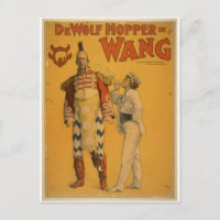 DeWolf Hopper in 'Wang' Vintage Theatre