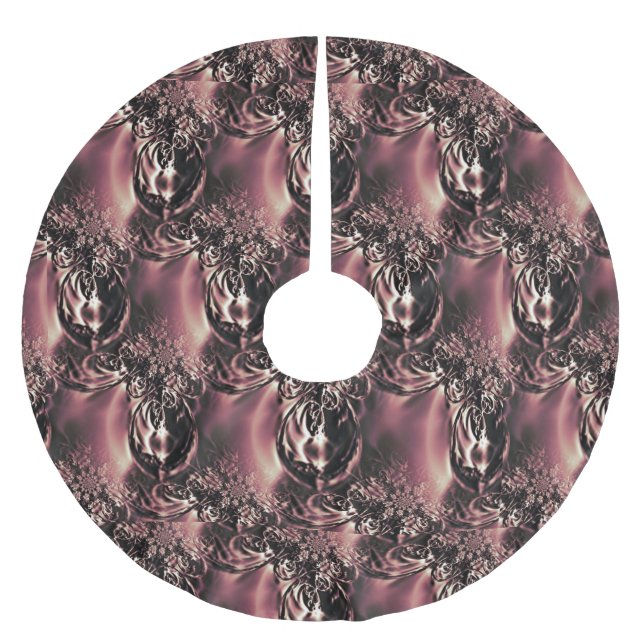 Dex Brushed Polyester Tree Skirt (Front)