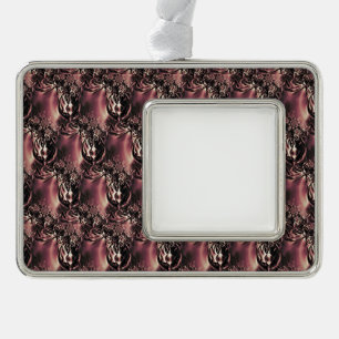 Dex Silver Plated Framed Ornament