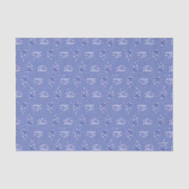 Dexter and Mandark Atomic Pattern Tissue Paper (Front)