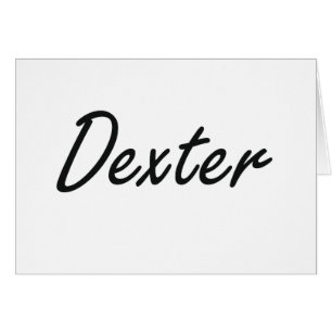 Dexter Artistic Name Design