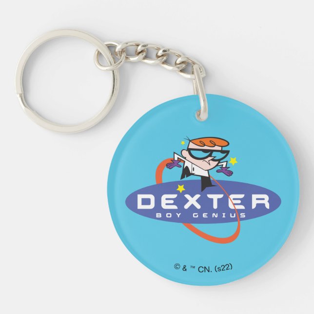 Dexter "Boy Genius" Key Ring (Front)