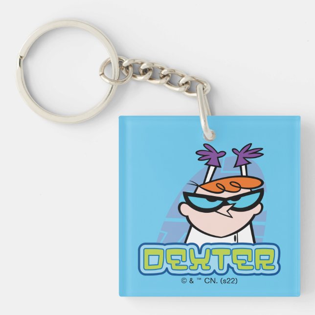 Dexter Character Name Graphic Key Ring (Front)
