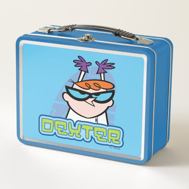 Dexter Character Name Graphic Metal Lunch Box (Front)