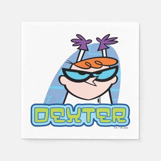 Dexter Character Name Graphic Napkin (Front)