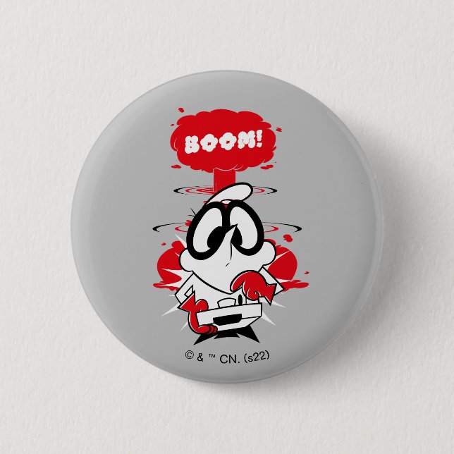 Dexter Detonation graphic 6 Cm Round Badge (Front)