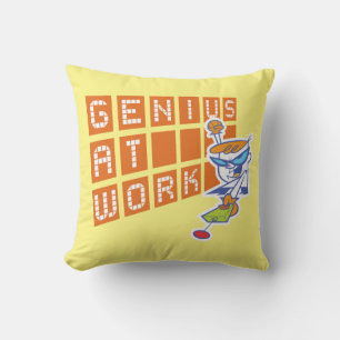 Dexter "Genius At Work" Cushion