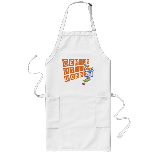 Dexter "Genius At Work" Long Apron (Front)