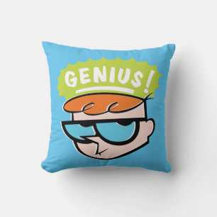 Dexter "Genius" Callout Graphic Cushion