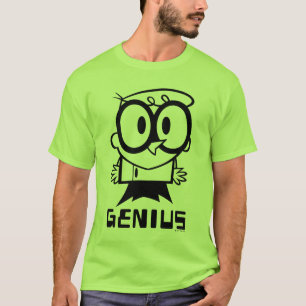 Dexter "Genius" Outline Graphic T-Shirt