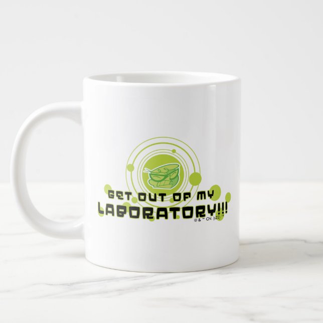 Dexter - Get Out Of My Laboratory!!! Large Coffee Mug (Left)