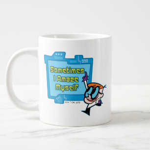 Dexter - Sometimes I Amaze Myself Large Coffee Mug