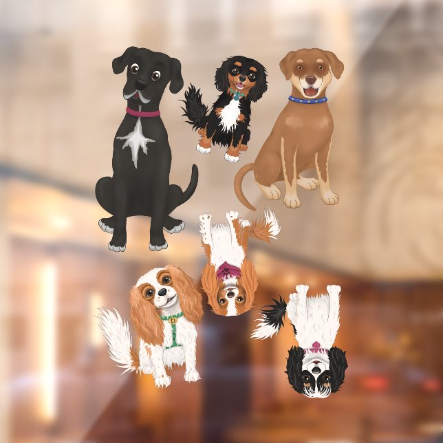 Dexter the Dog and Friends Clings (Sheet 2)