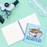 Dexter - What A Fine Day For Science! Notebook<br><div class="desc">Dexter's Laboratory | Check out this fun graphic of Dexter with a clipboard and his phrase: "What a fine day for science!".</div>