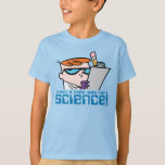 Dexter - What A Fine Day For Science! T-Shirt<br><div class="desc">Dexter's Laboratory | Check out this fun graphic of Dexter with a clipboard and his phrase: "What a fine day for science!".</div>