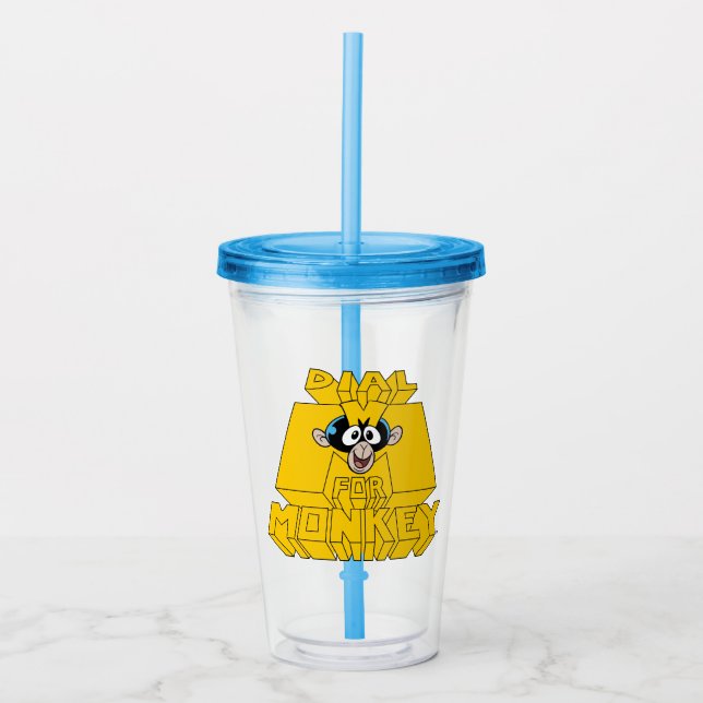 Dexter's Laboratory - Dial M For Monkey Acrylic Tumbler (Front)