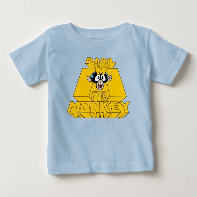 Dexter's Laboratory - Dial M For Monkey Baby T-Shirt (Front)
