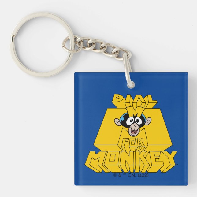 Dexter's Laboratory - Dial M For Monkey Key Ring (Front)