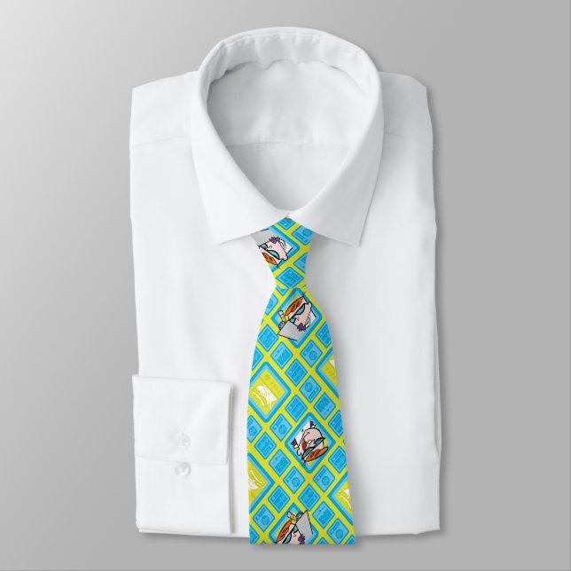 Dexter's Laboratory Experiments Pattern Tie (Tied)