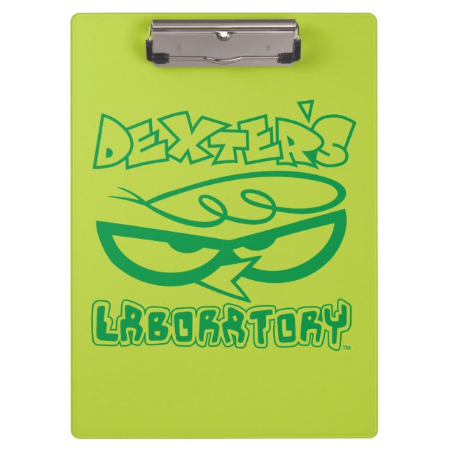 Dexter's Laboratory Face Logo Clipboard (Front)